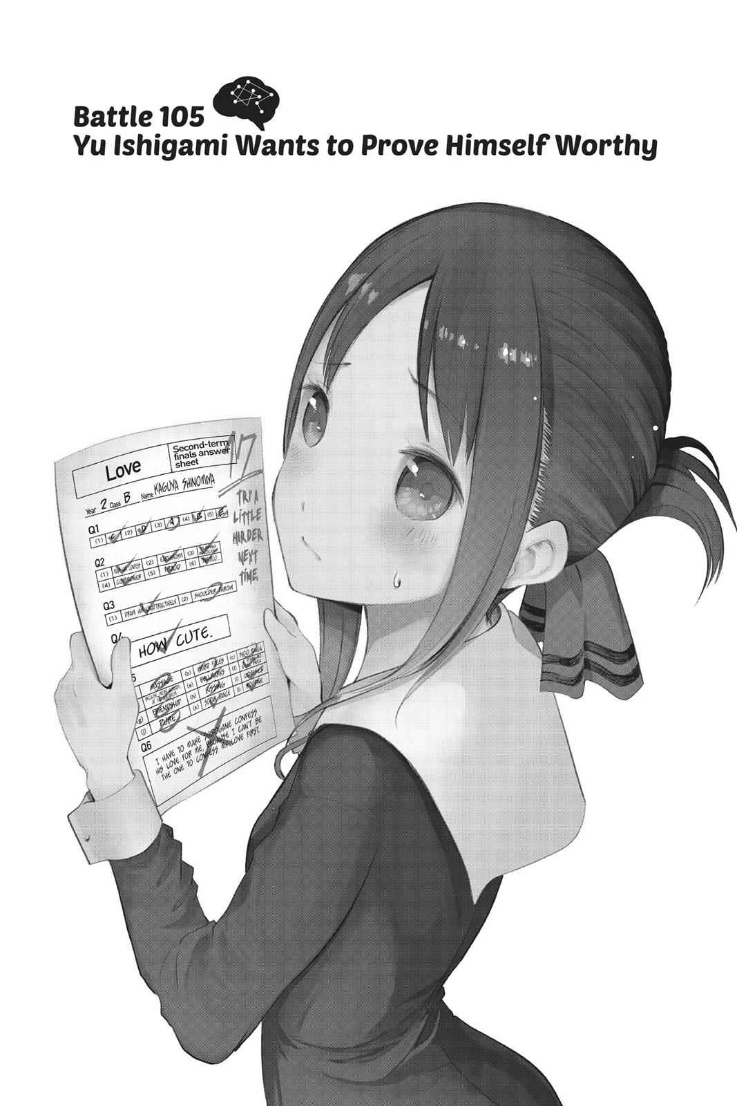 Kaguya-sama - Love Is War Chap 105 - Next Chap 106