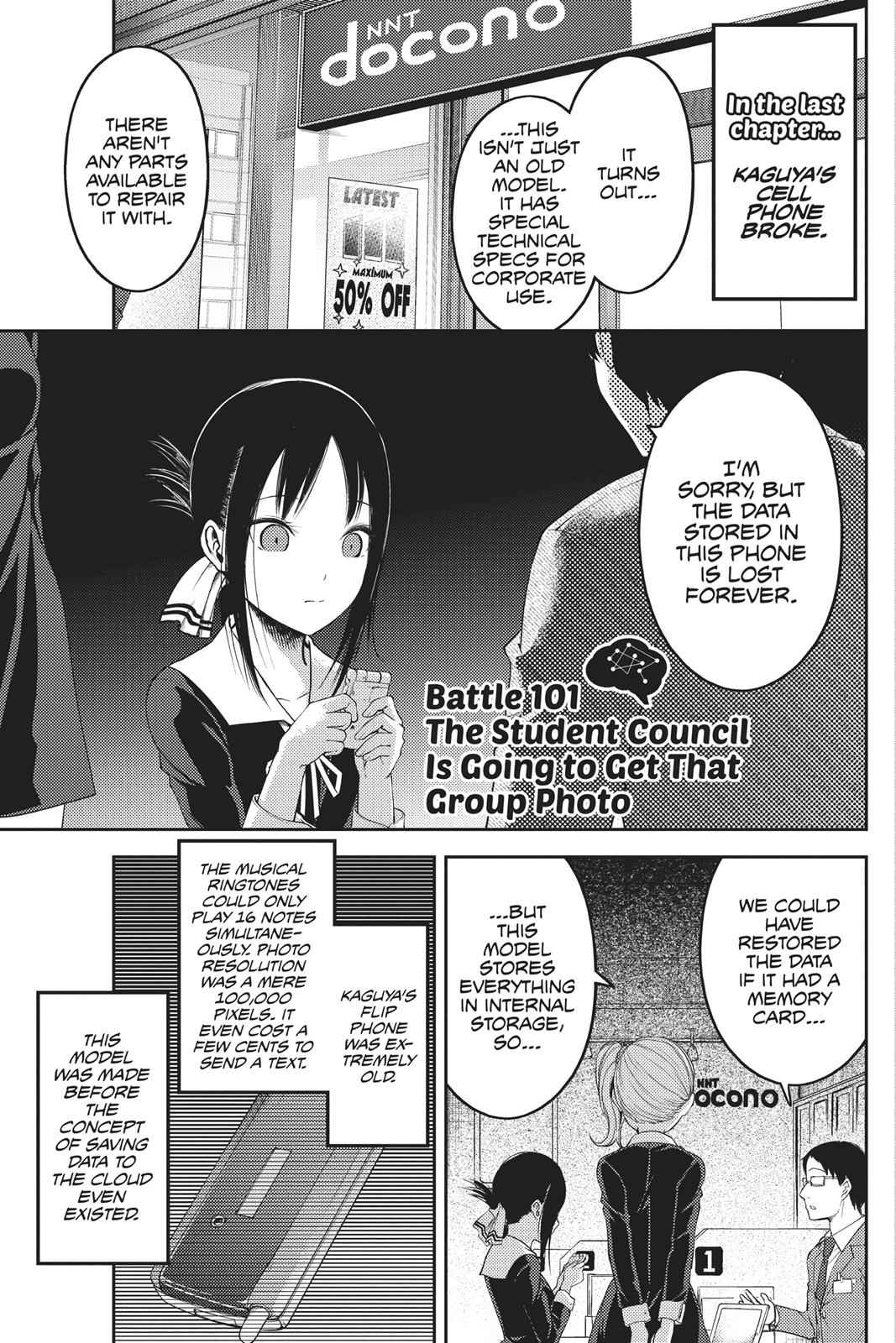Kaguya-sama - Love Is War Chap 101 - Next Chap 102