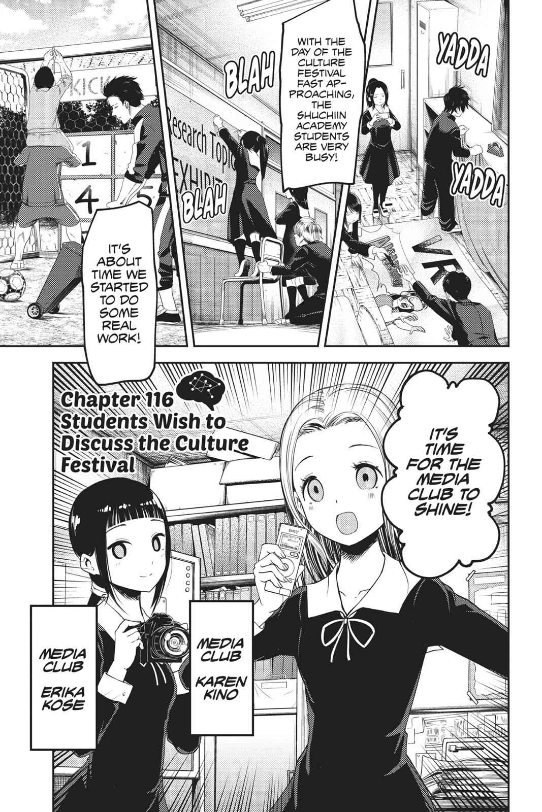 Kaguya-sama - Love Is War Chap 116 - Next Chap 117