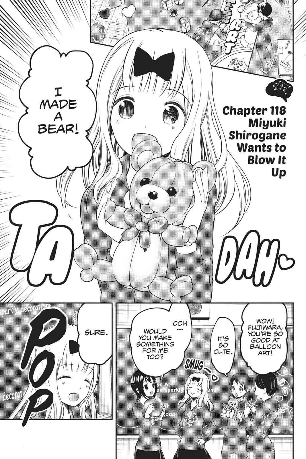 Kaguya-sama - Love Is War Chap 118 - Next Chap 119