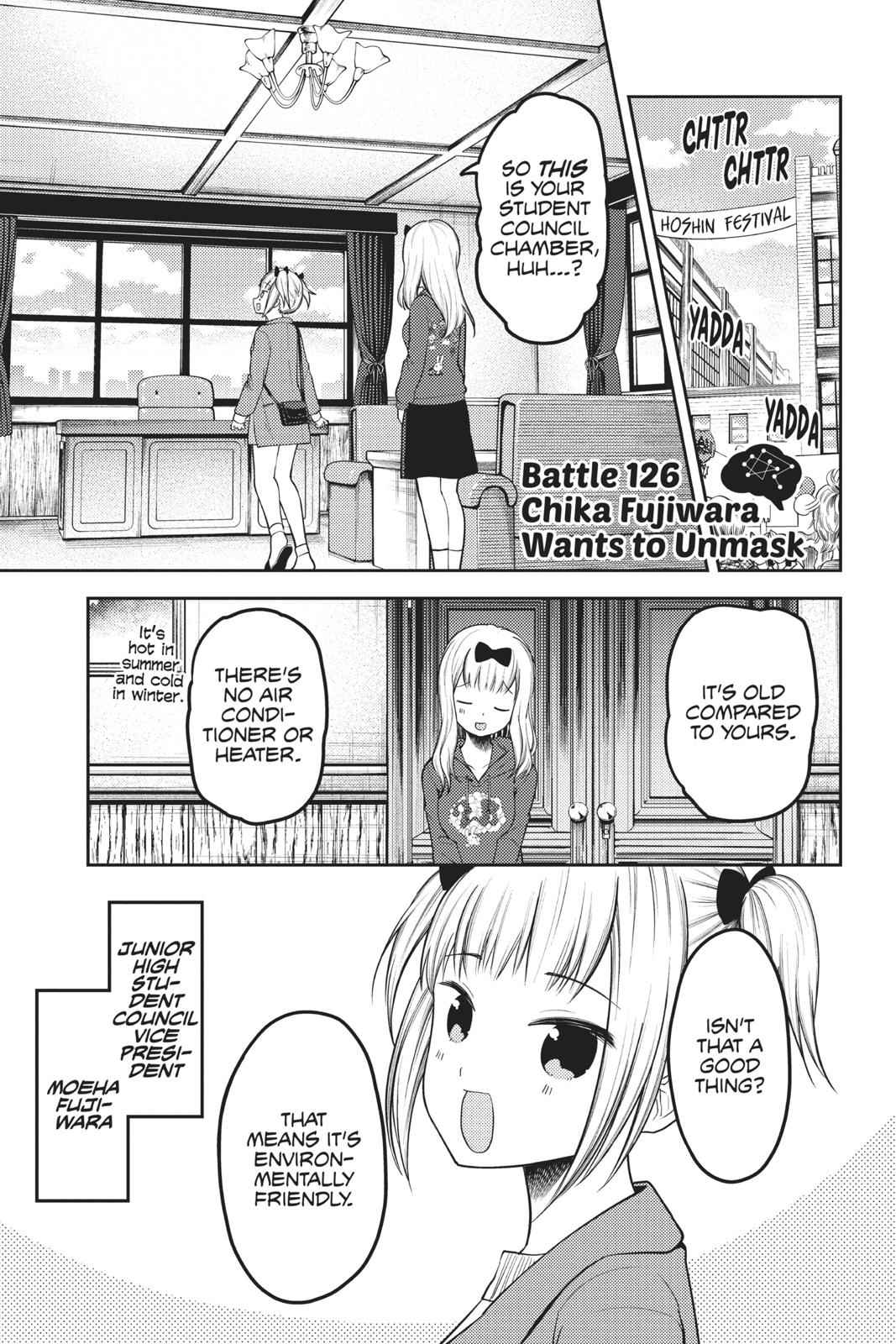 Kaguya-sama - Love Is War Chap 126 - Next Chap 127