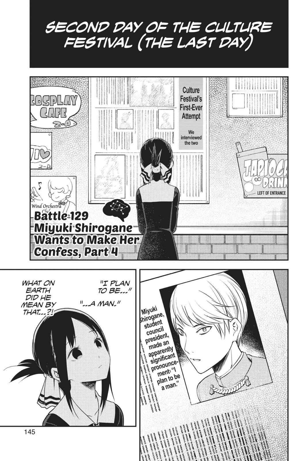 Kaguya-sama - Love Is War Chap 129 - Next Chap 130