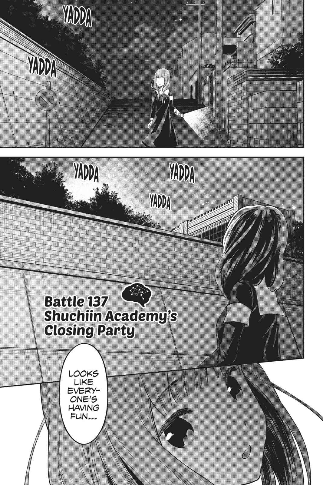Kaguya-sama - Love Is War Chap 137 - Next Chap 138