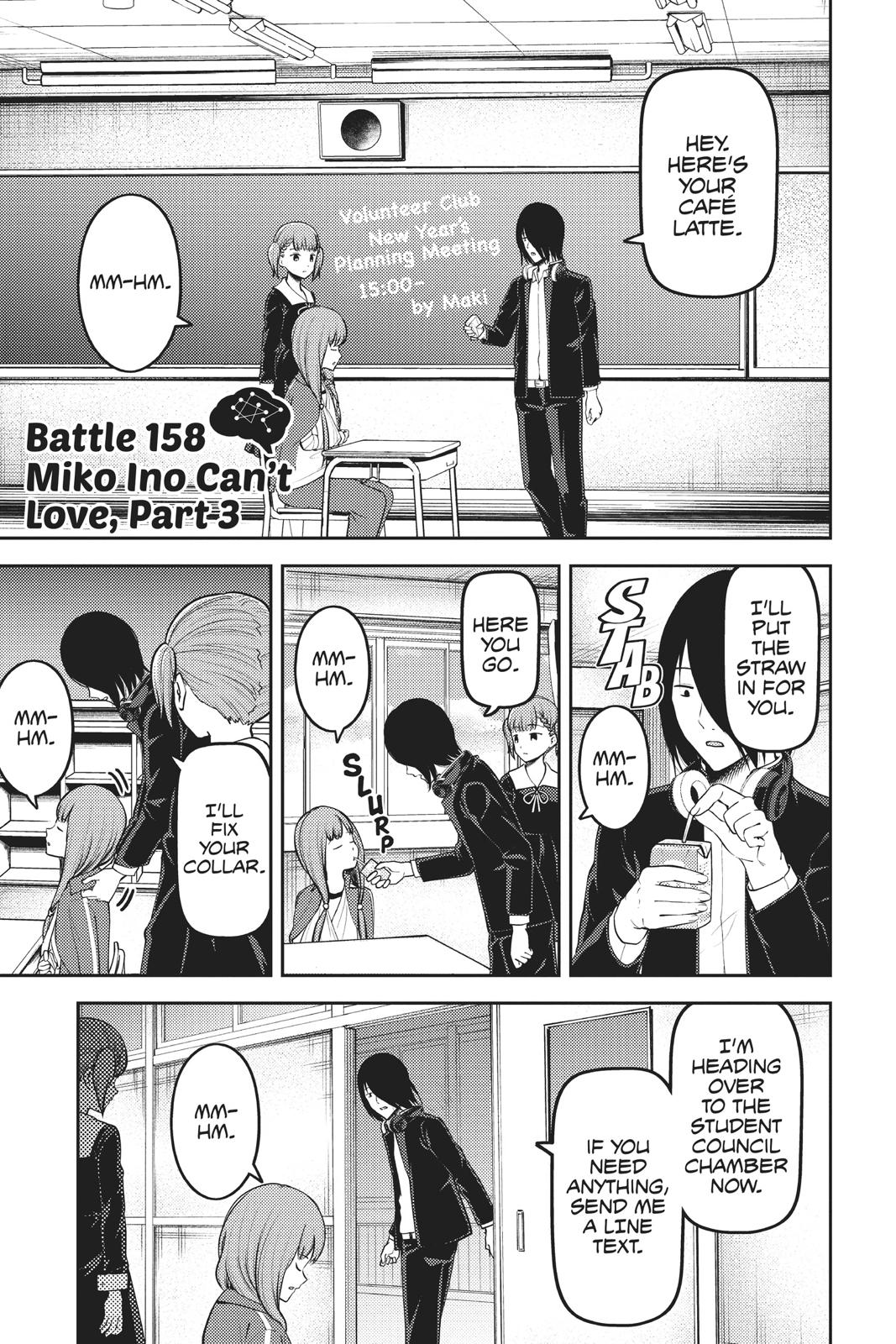 Kaguya-sama - Love Is War Chap 158 - Next Chap 159