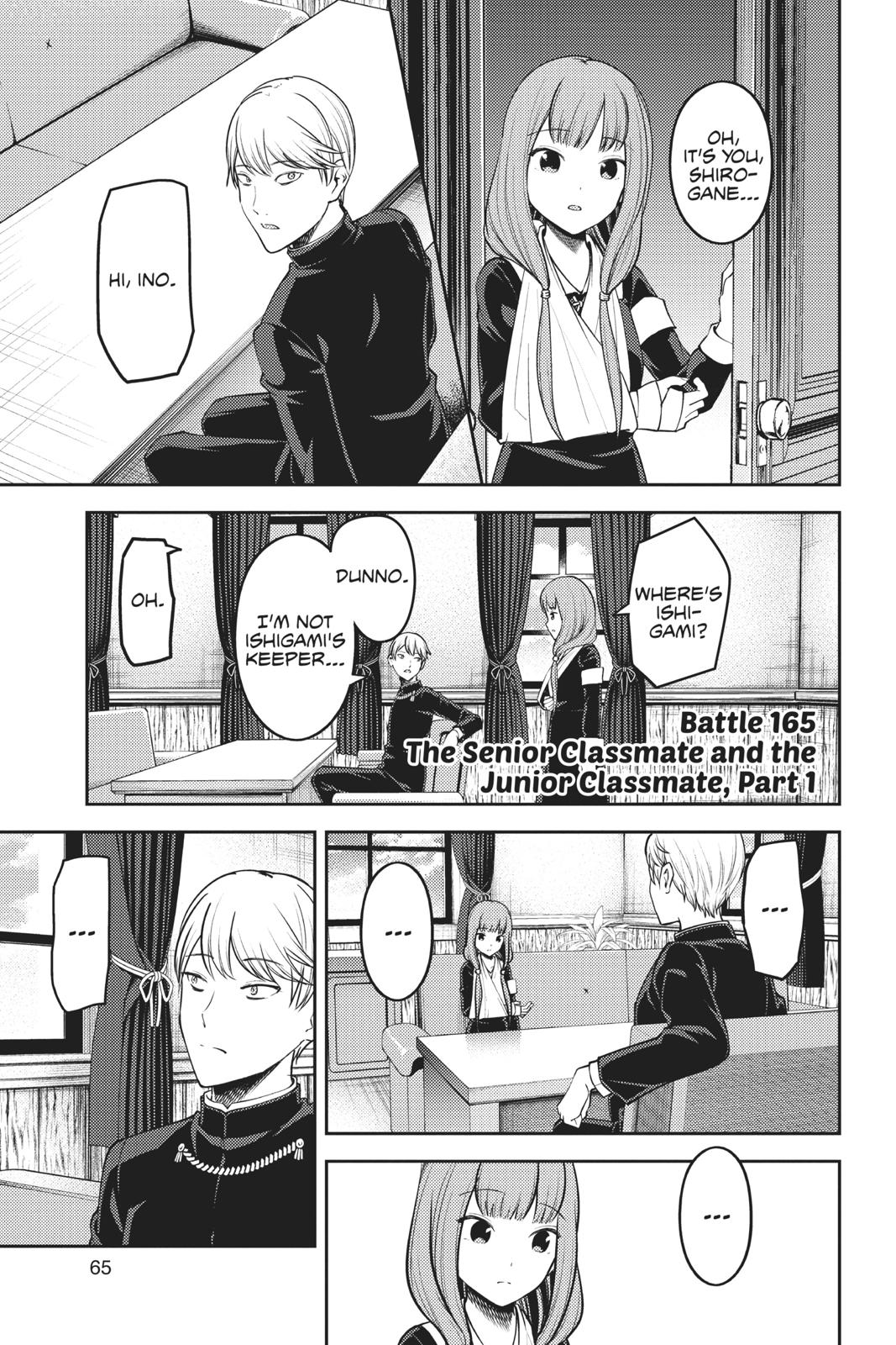 Kaguya-sama - Love Is War Chap 165 - Next Chap 166