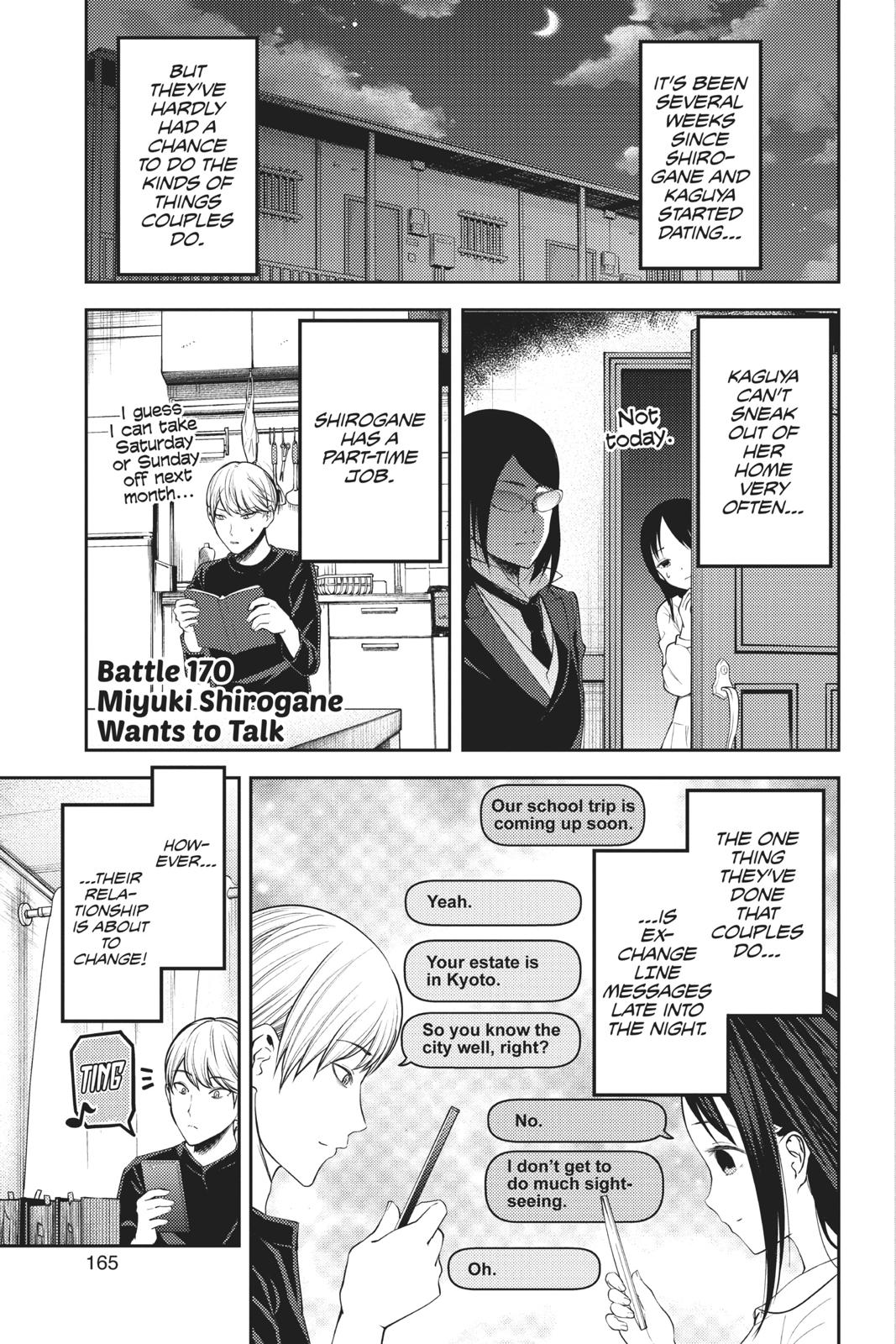 Kaguya-sama - Love Is War Chap 170 - Next Chap 171