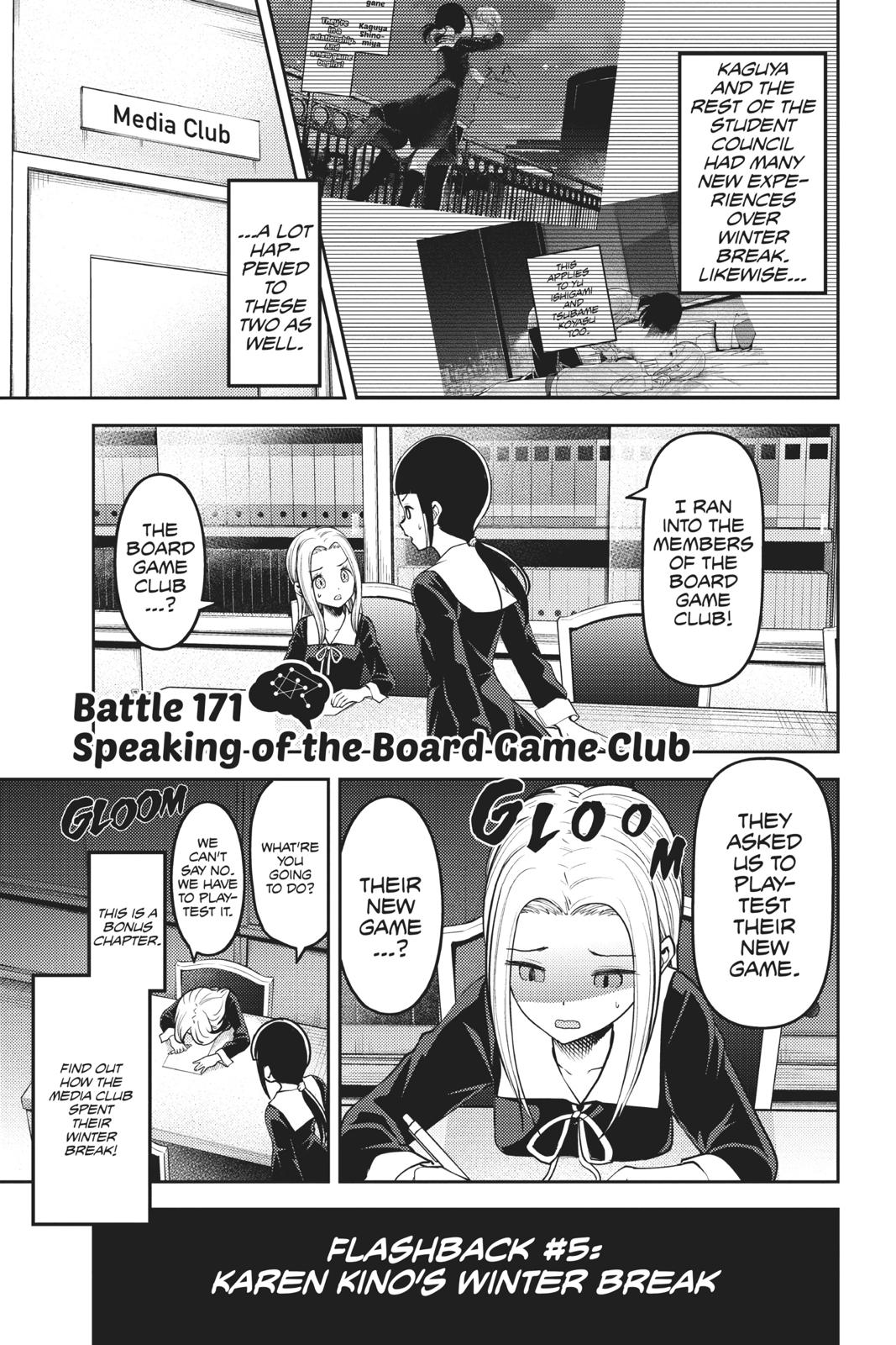 Kaguya-sama - Love Is War Chap 171 - Next Chap 172