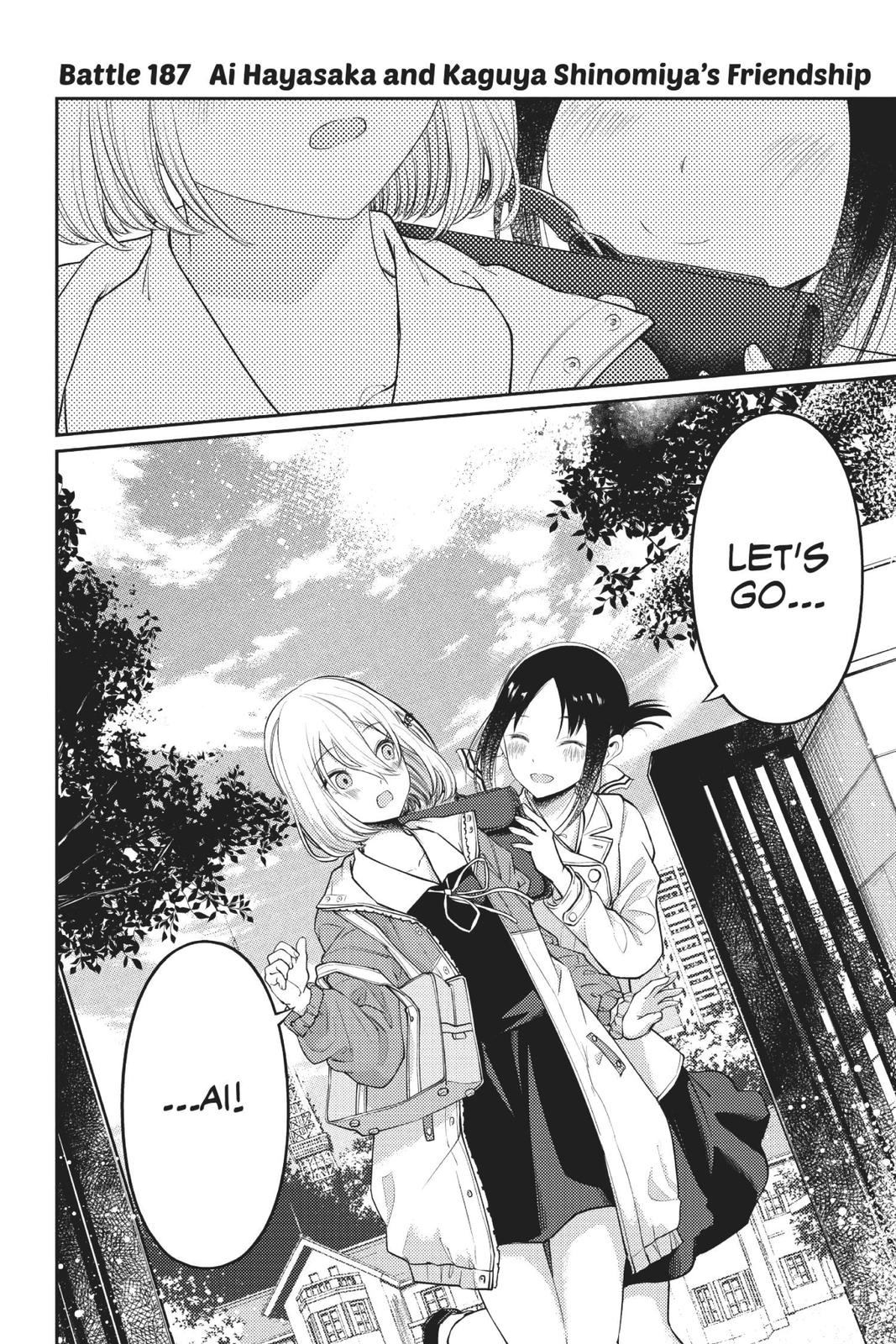 Kaguya-sama - Love Is War Chap 187 - Next Chap 188