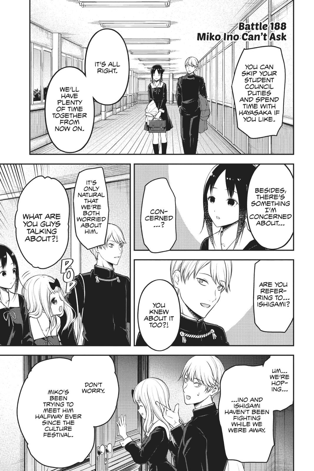 Kaguya-sama - Love Is War Chap 188 - Next Chap 189