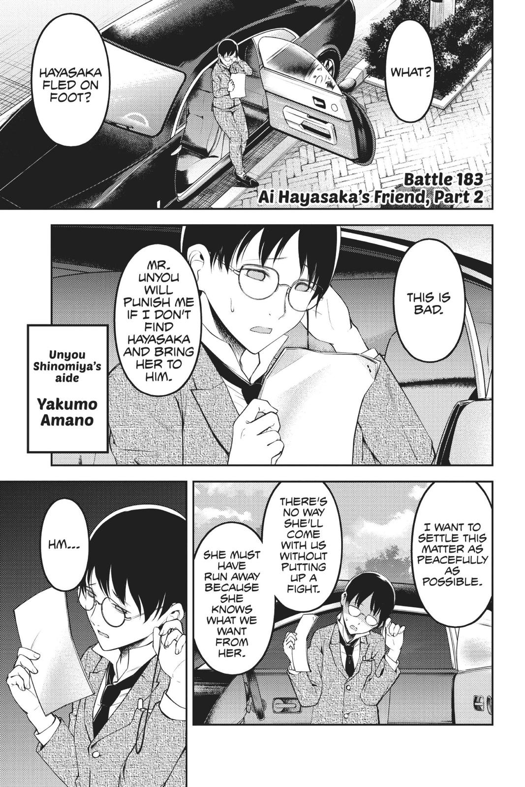 Kaguya-sama - Love Is War Chap 183 - Next Chap 184