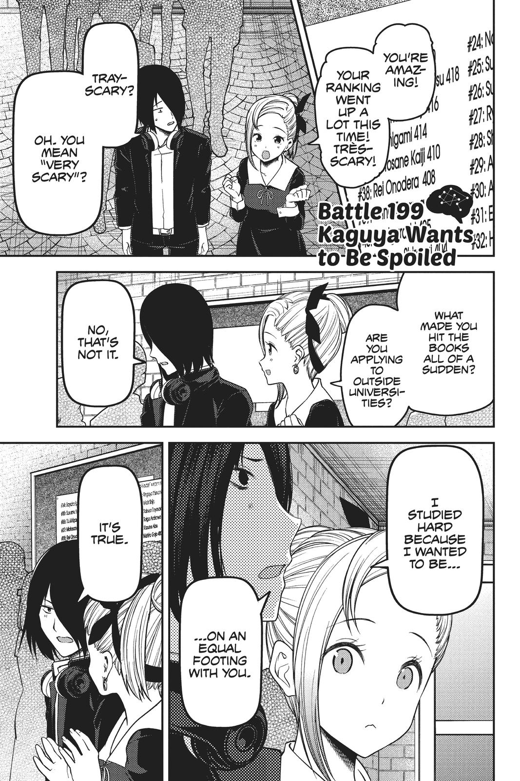 Kaguya-sama - Love Is War Chap 199 - Next Chap 200