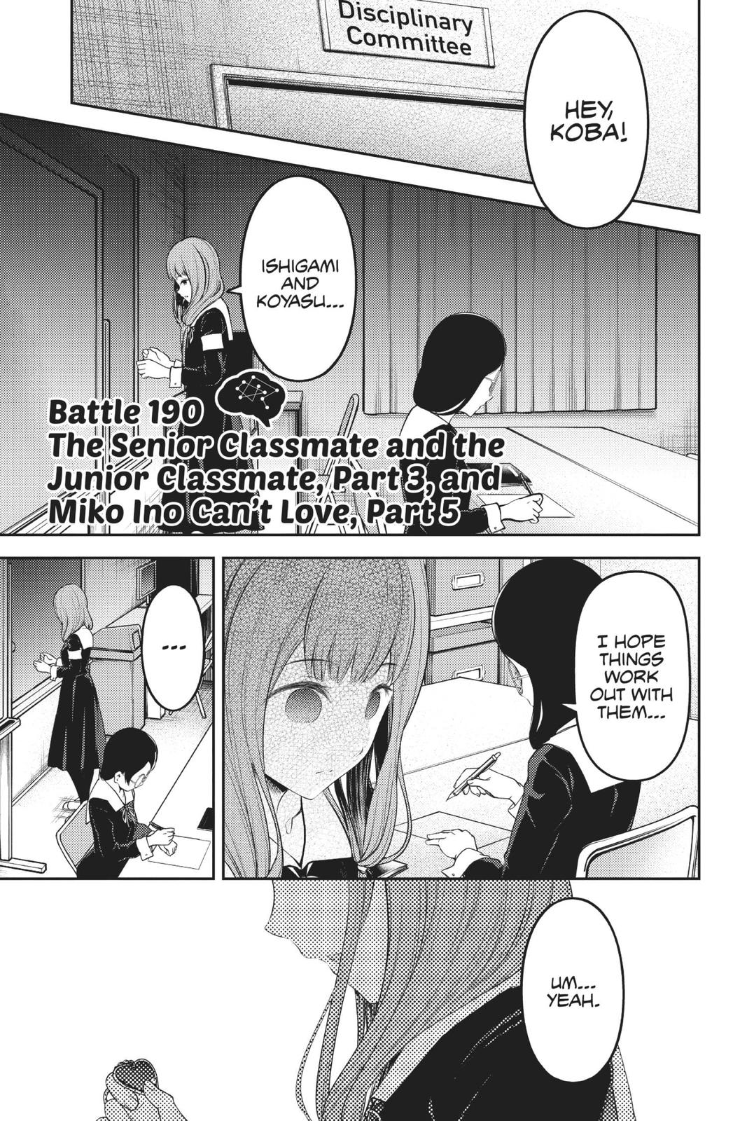 Kaguya-sama - Love Is War Chap 190 - Next Chap 191