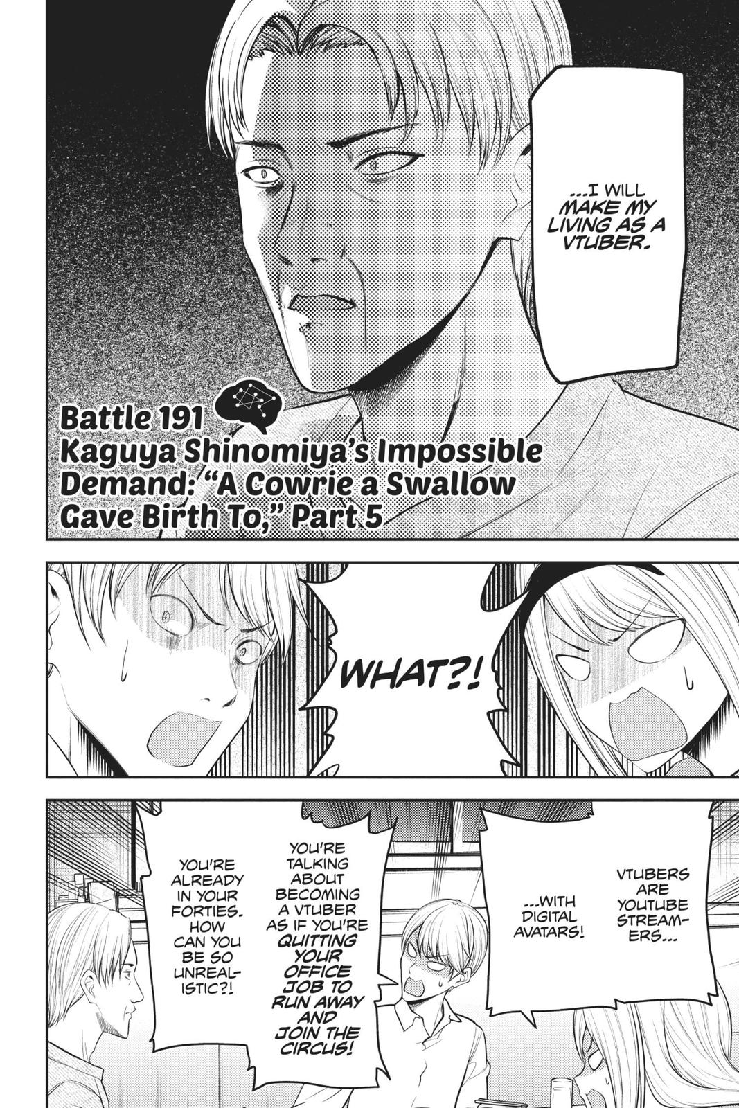 Kaguya-sama - Love Is War Chap 191 - Next Chap 192