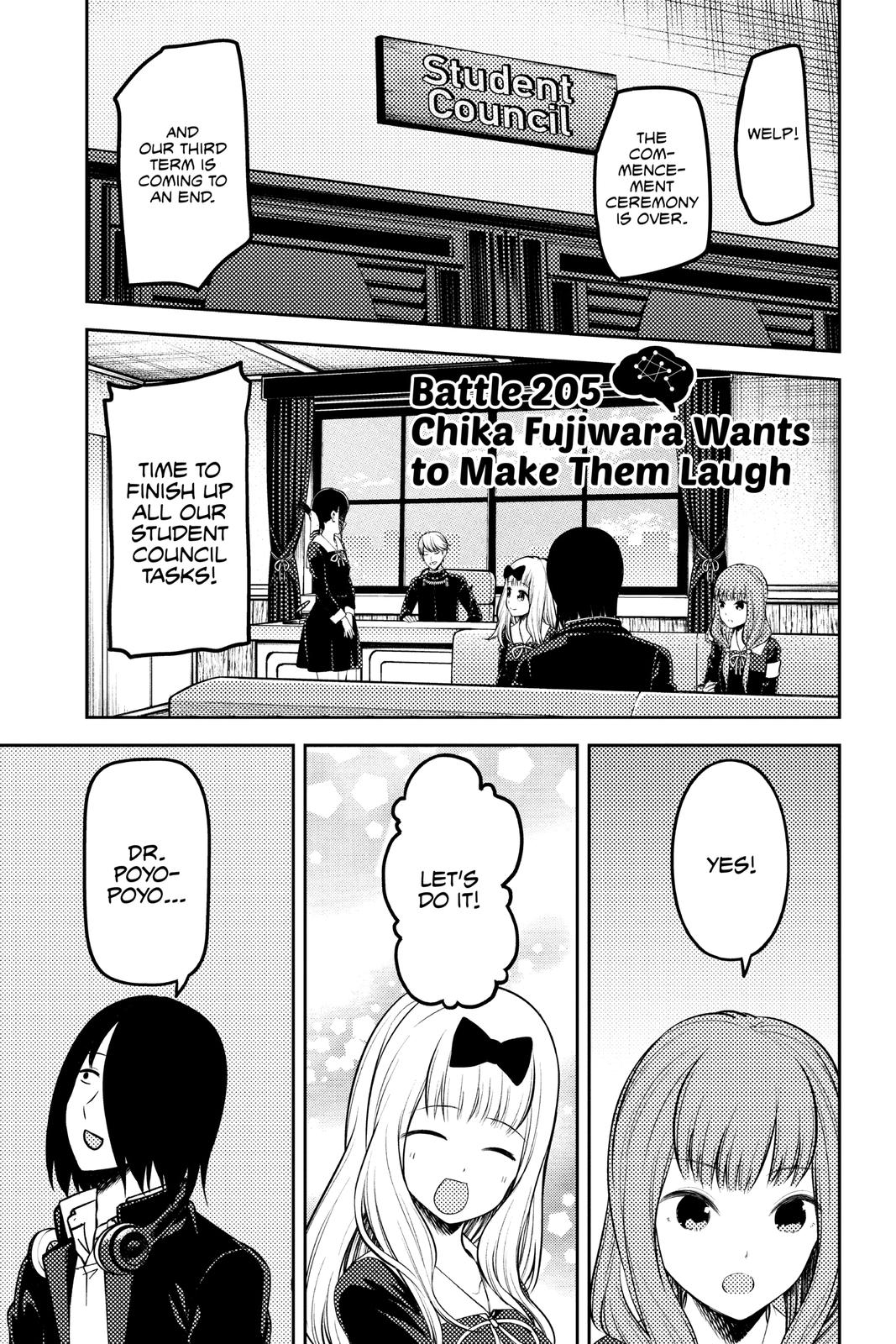 Kaguya-sama - Love Is War Chap 205 - Next Chap 206