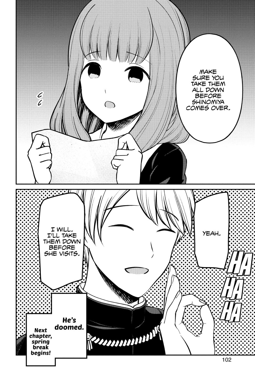 Kaguya-sama - Love Is War Chap 206 - Next Chap 207