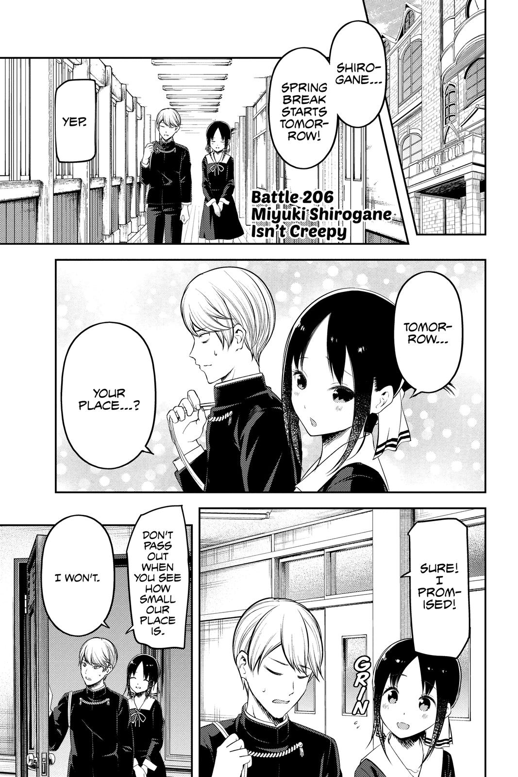 Kaguya-sama - Love Is War Chap 206 - Next Chap 207