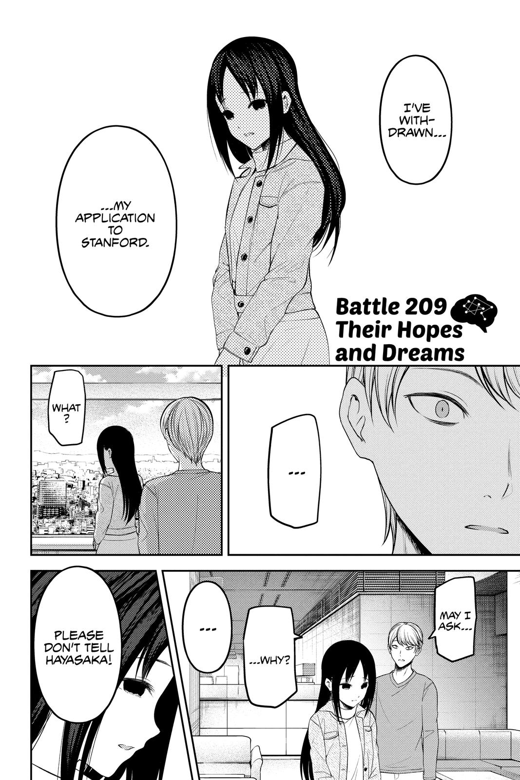 Kaguya-sama - Love Is War Chap 209 - Next Chap 210