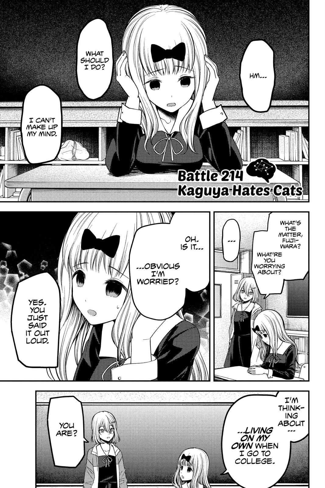 Kaguya-sama - Love Is War Chap 214 - Next Chap 215