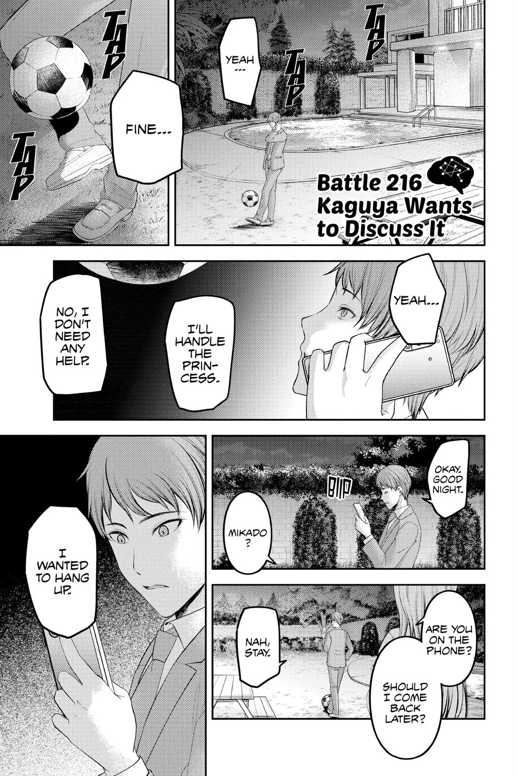 Kaguya-sama - Love Is War Chap 216 - Next Chap 217