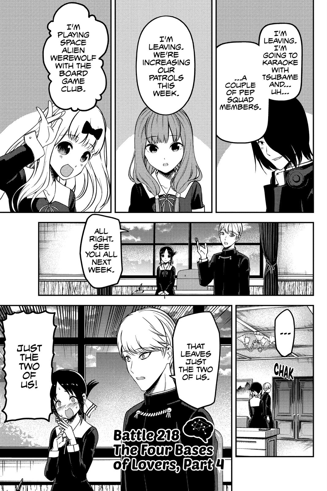 Kaguya-sama - Love Is War Chap 218 - Next Chap 219
