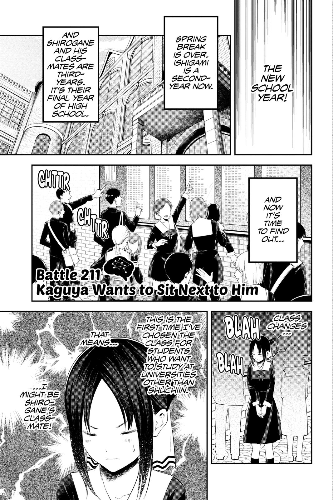 Kaguya-sama - Love Is War Chap 211 - Next Chap 212
