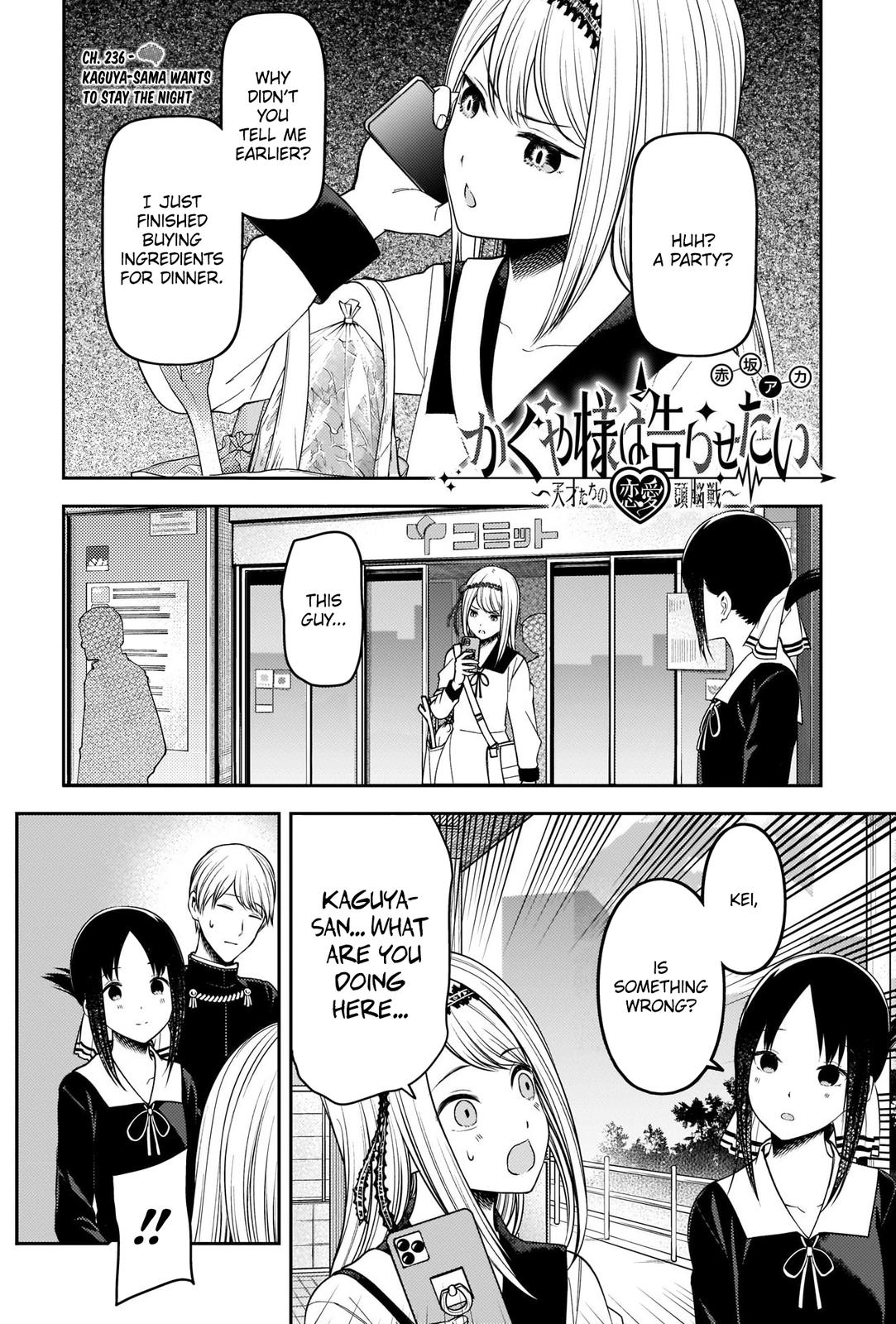 Kaguya-sama - Love Is War Chap 236 - Next Chap 237