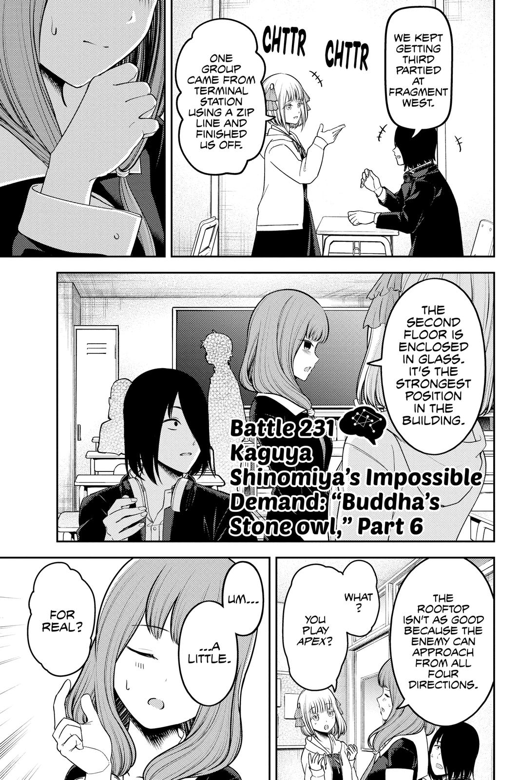 Kaguya-sama - Love Is War Chap 231 - Next Chap 232