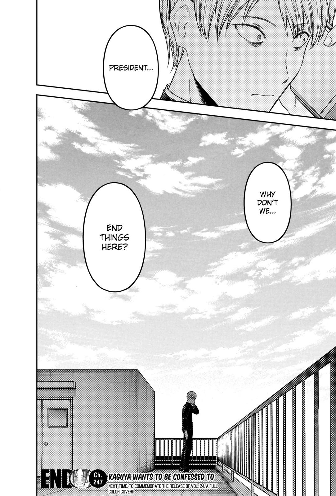 Kaguya-sama - Love Is War Chap 247 - Next Chap 248