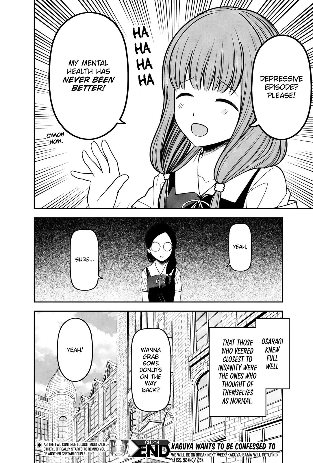 Kaguya-sama - Love Is War Chap 244 - Next Chap 245