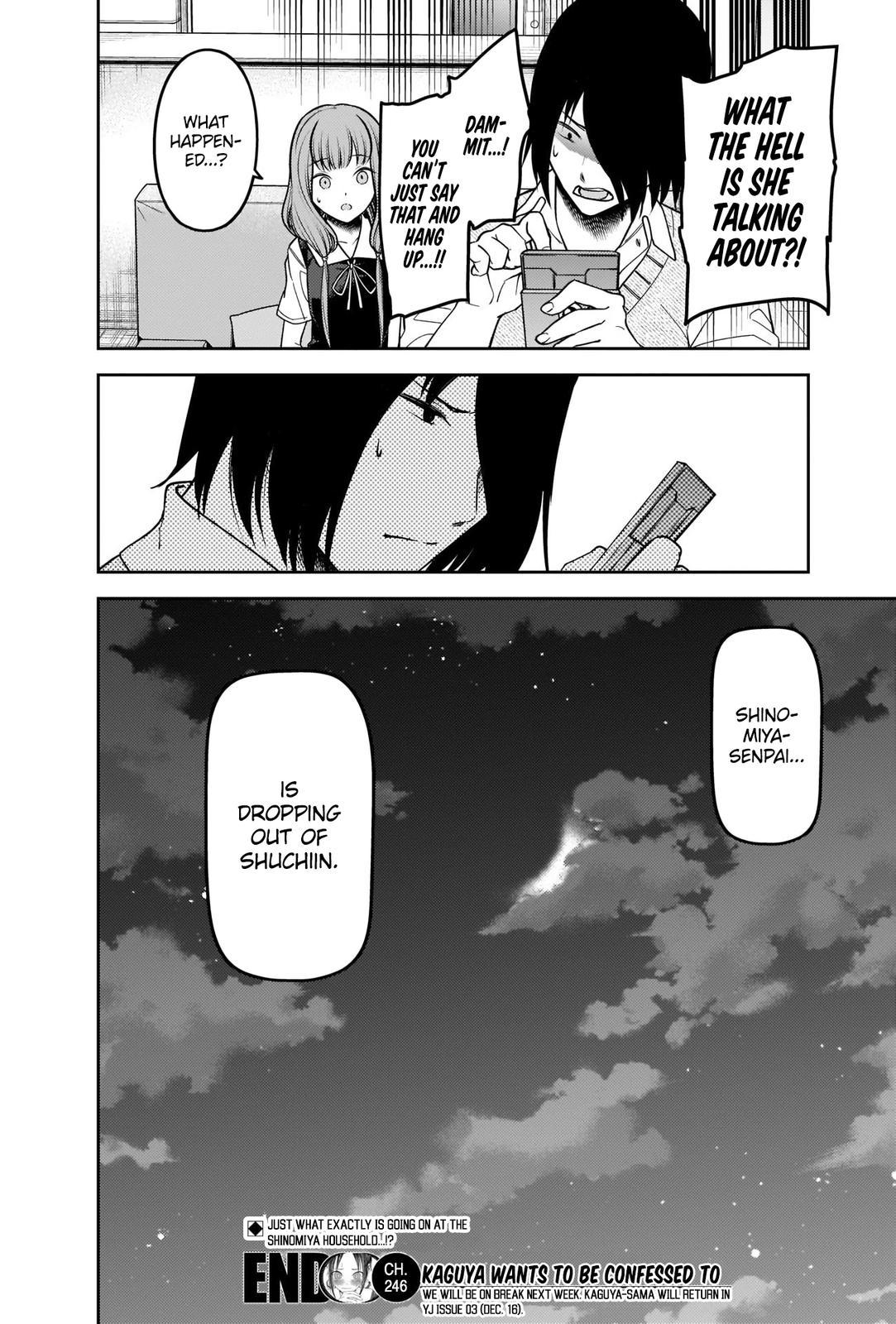 Kaguya-sama - Love Is War Chap 246 - Next Chap 247
