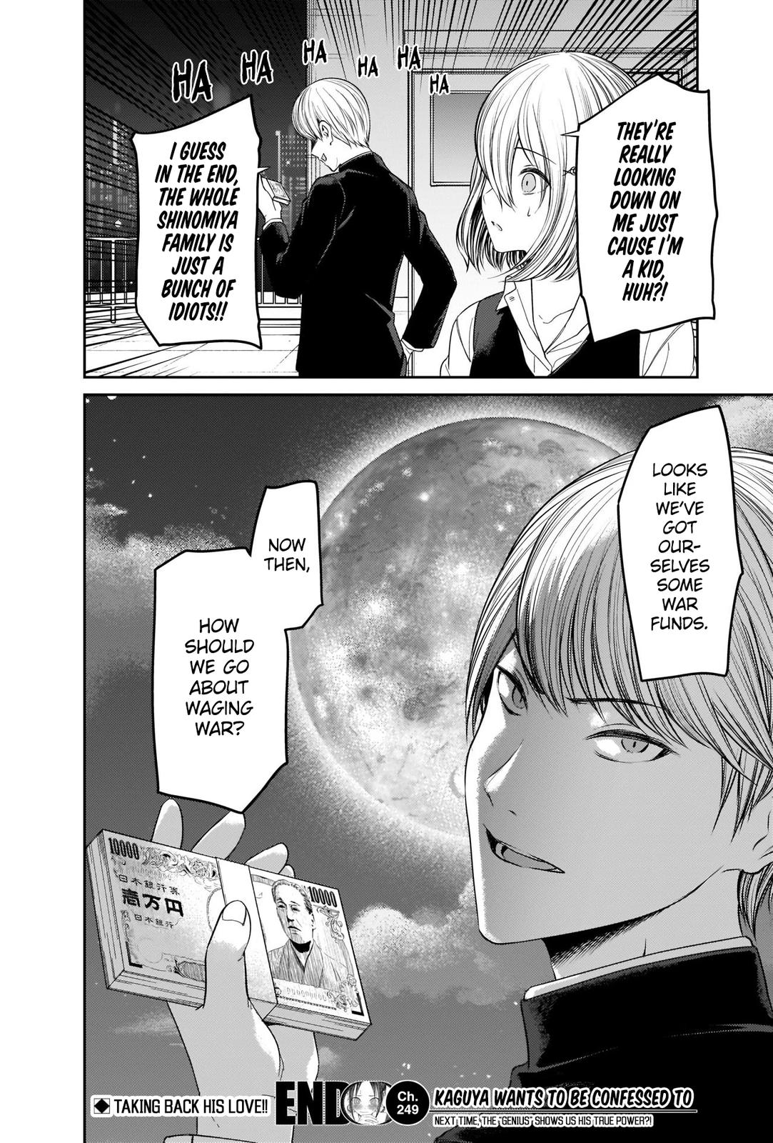 Kaguya-sama - Love Is War Chap 249 - Next Chap 250
