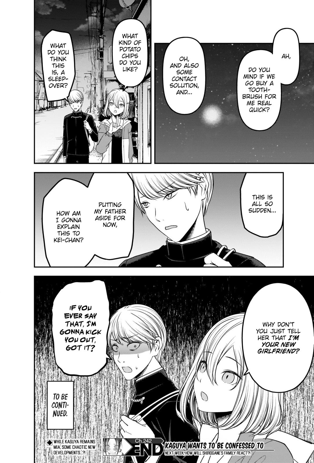 Kaguya-sama - Love Is War Chap 242 - Next Chap 243