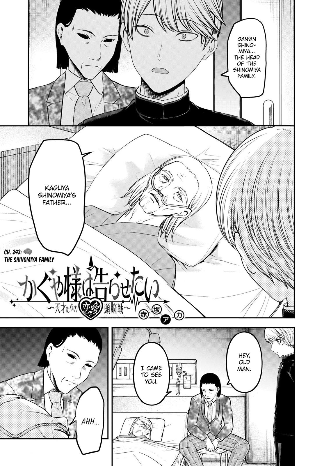 Kaguya-sama - Love Is War Chap 242 - Next Chap 243