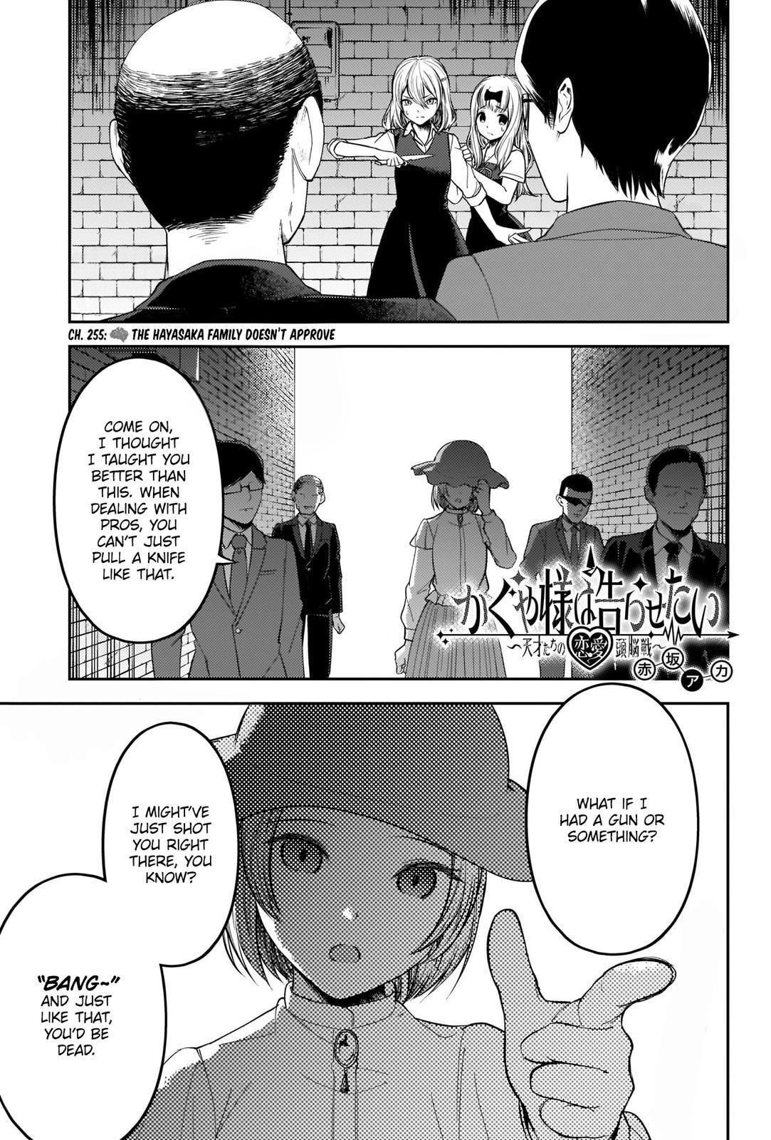 Kaguya-sama - Love Is War Chap 255 - Next Chap 256