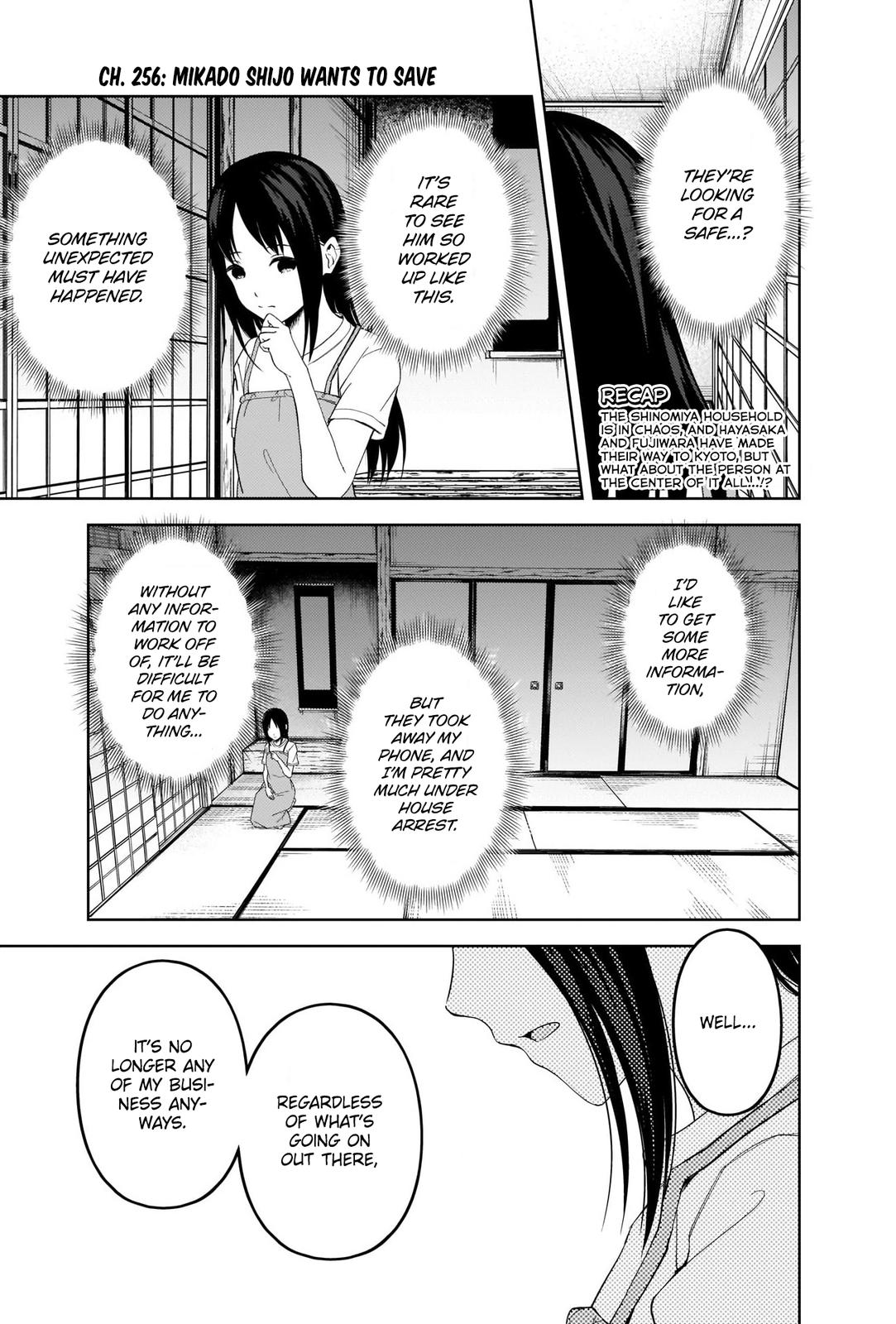 Kaguya-sama - Love Is War Chap 256 - Next Chap 257