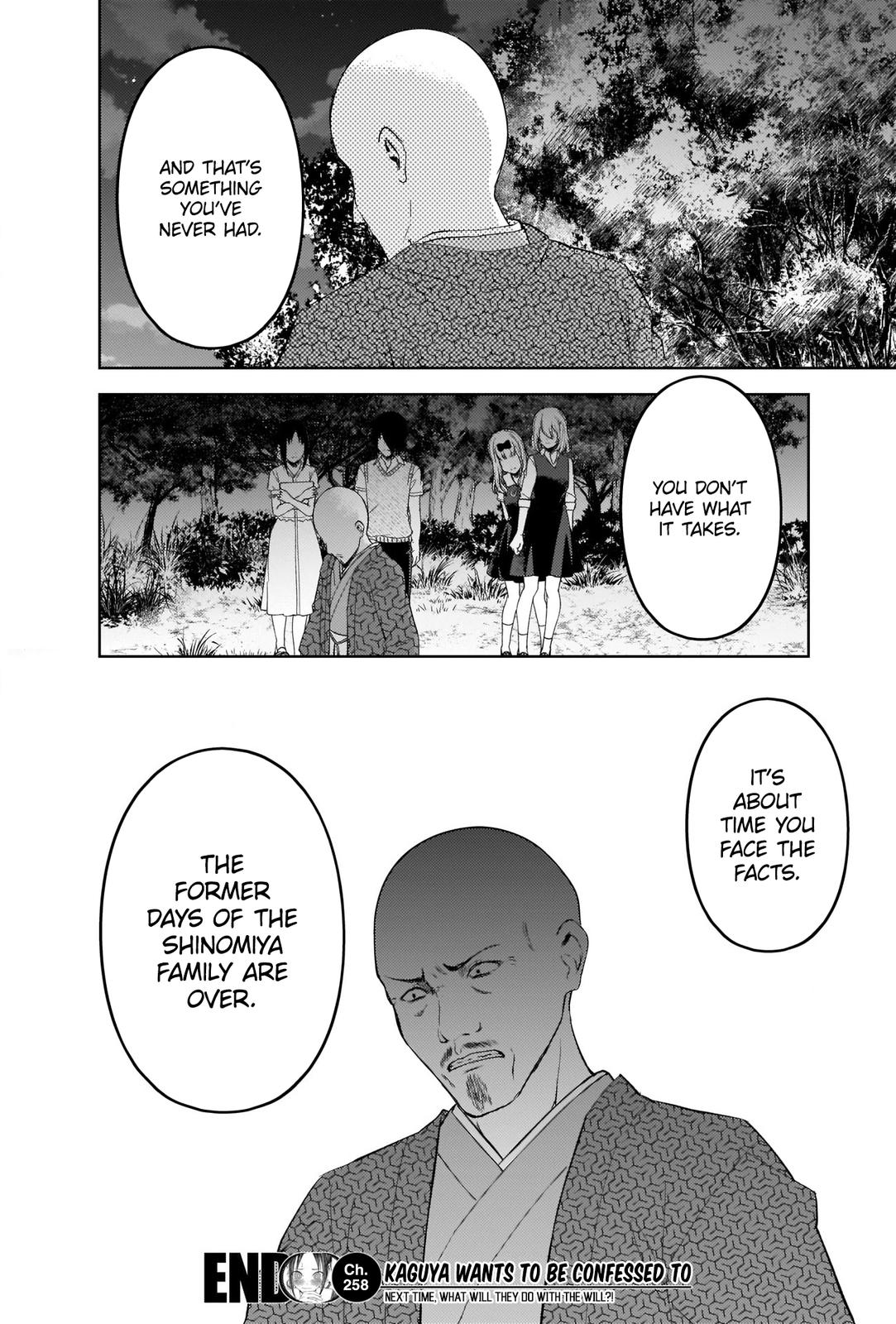 Kaguya-sama - Love Is War Chap 258 - Next Chap 259