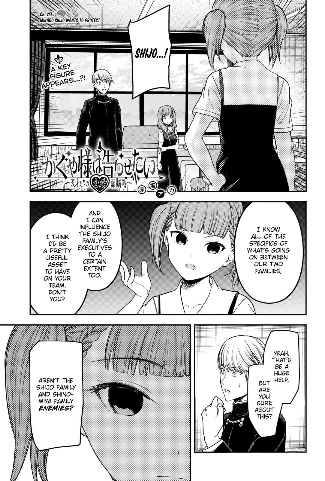 Kaguya-sama - Love Is War Chap 251 - Next Chap 252