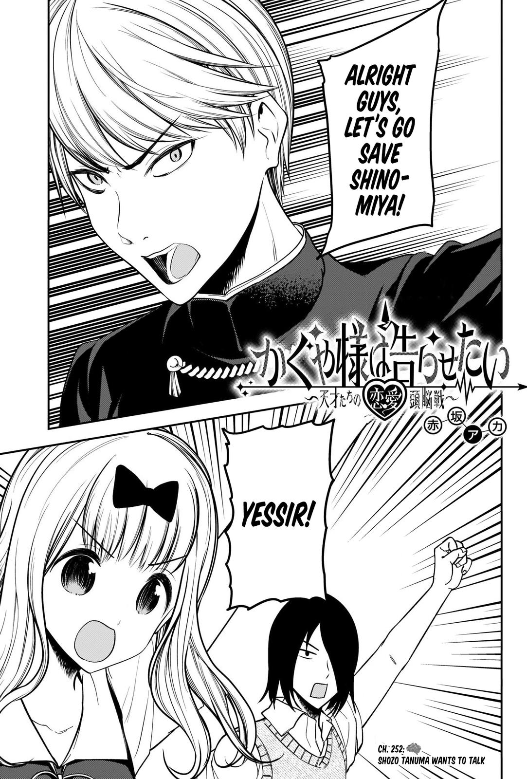 Kaguya-sama - Love Is War Chap 252 - Next Chap 253
