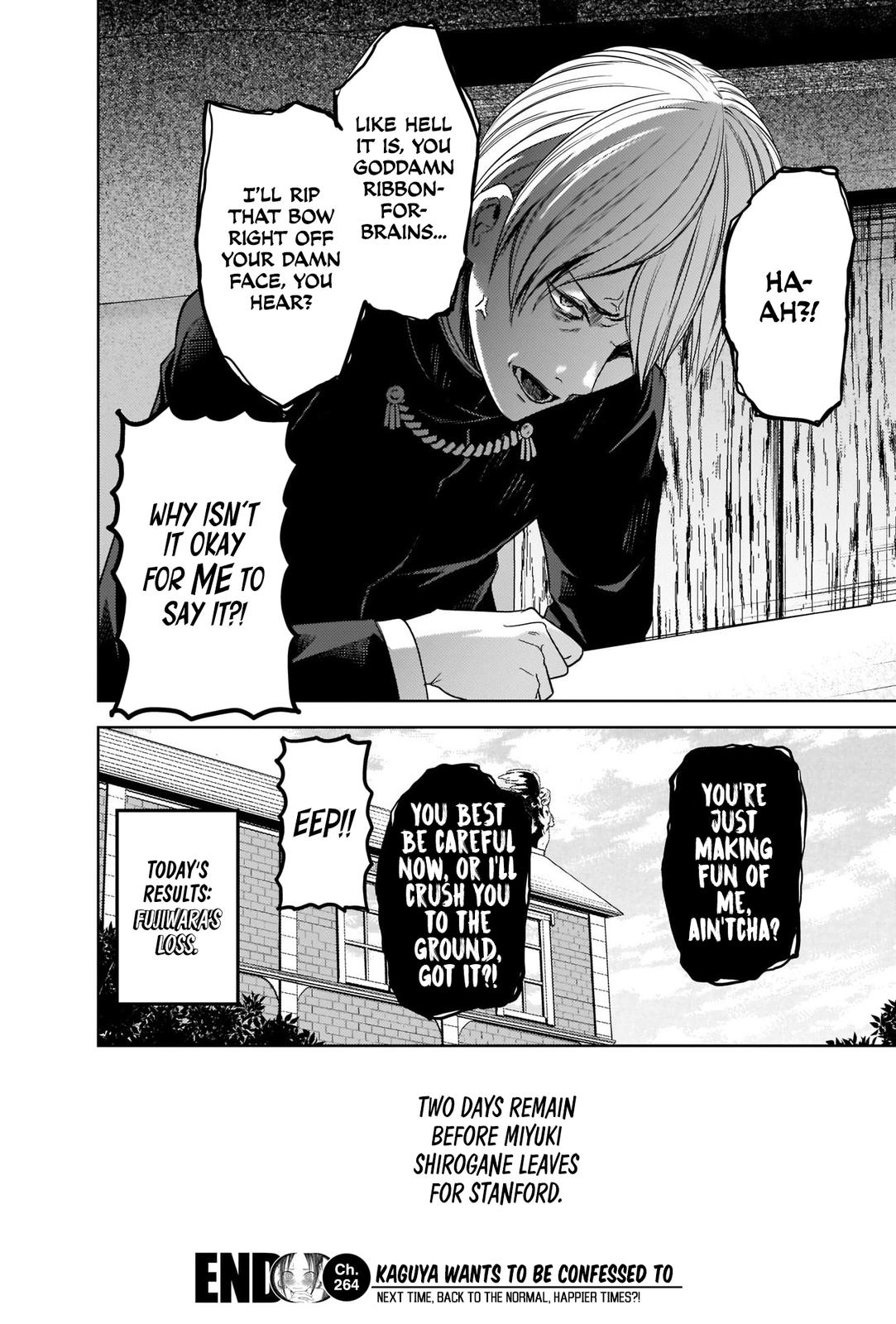 Kaguya-sama - Love Is War Chap 264 - Next Chap 265