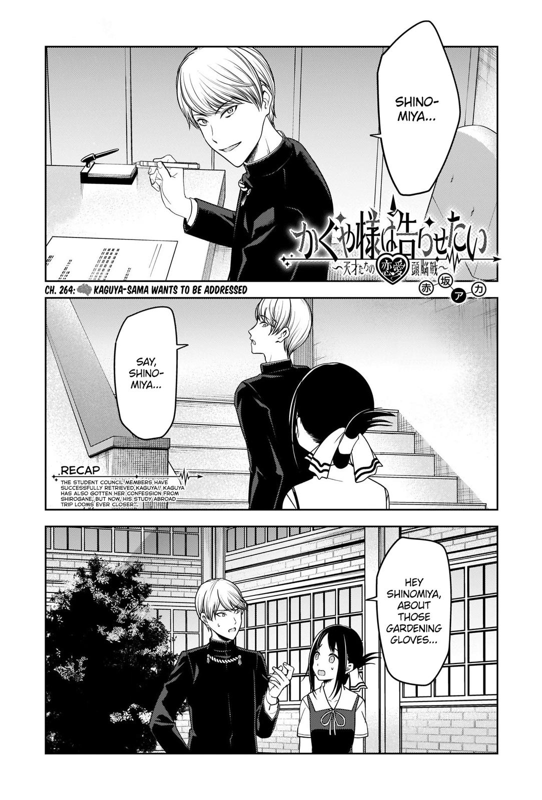 Kaguya-sama - Love Is War Chap 264 - Next Chap 265