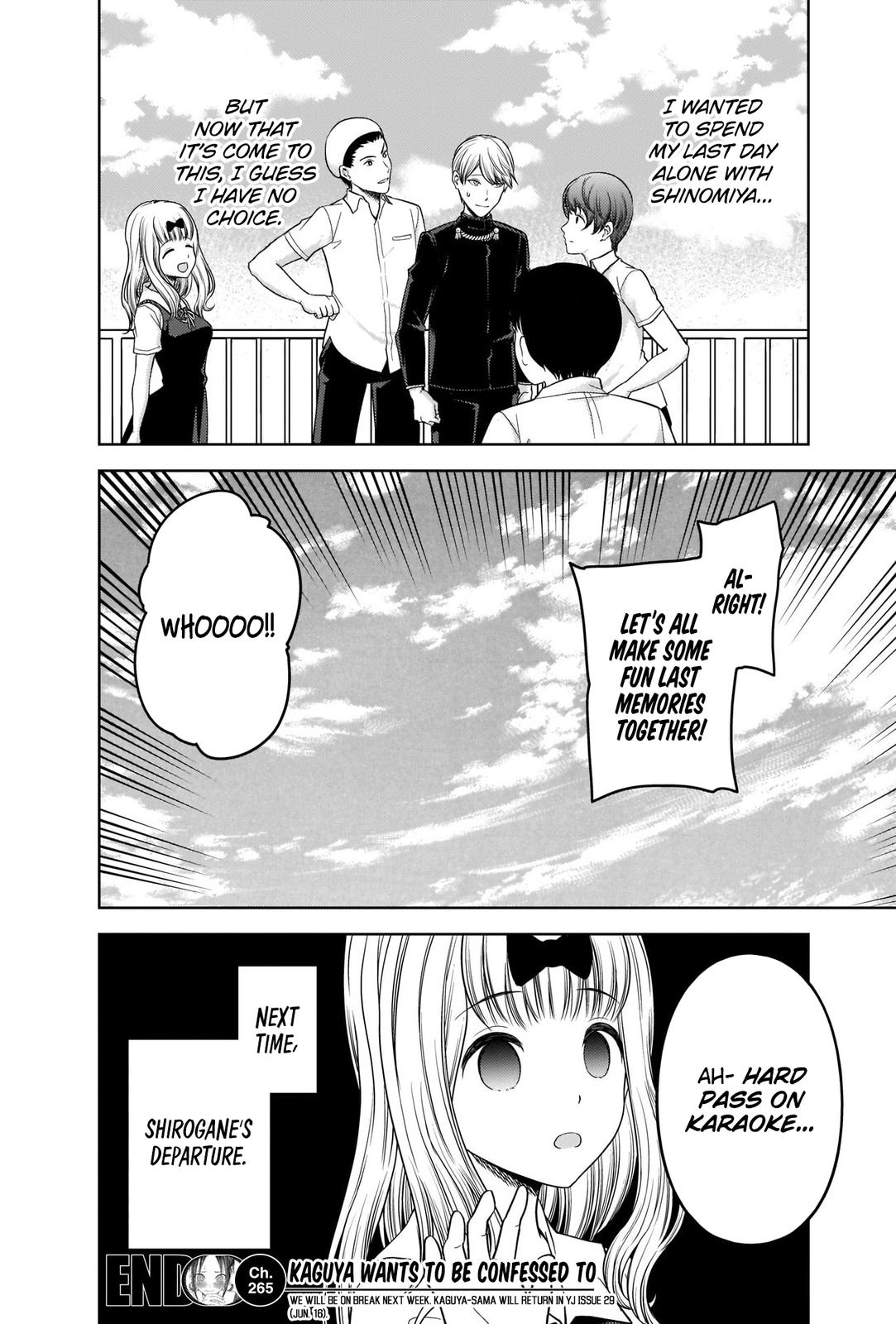 Kaguya-sama - Love Is War Chap 265 - Next Chap 266