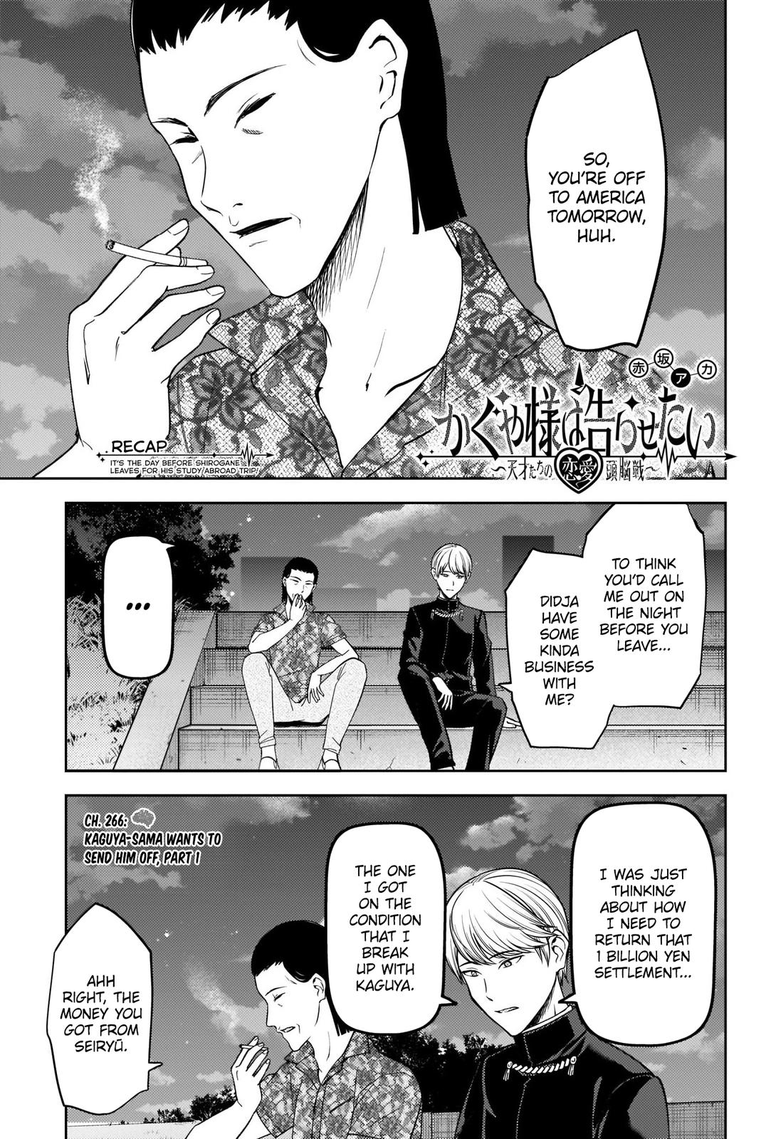 Kaguya-sama - Love Is War Chap 266 - Next Chap 267