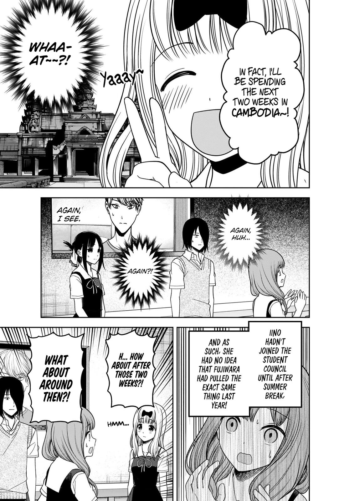 Kaguya-sama - Love Is War Chap 268 - Next Chap 269