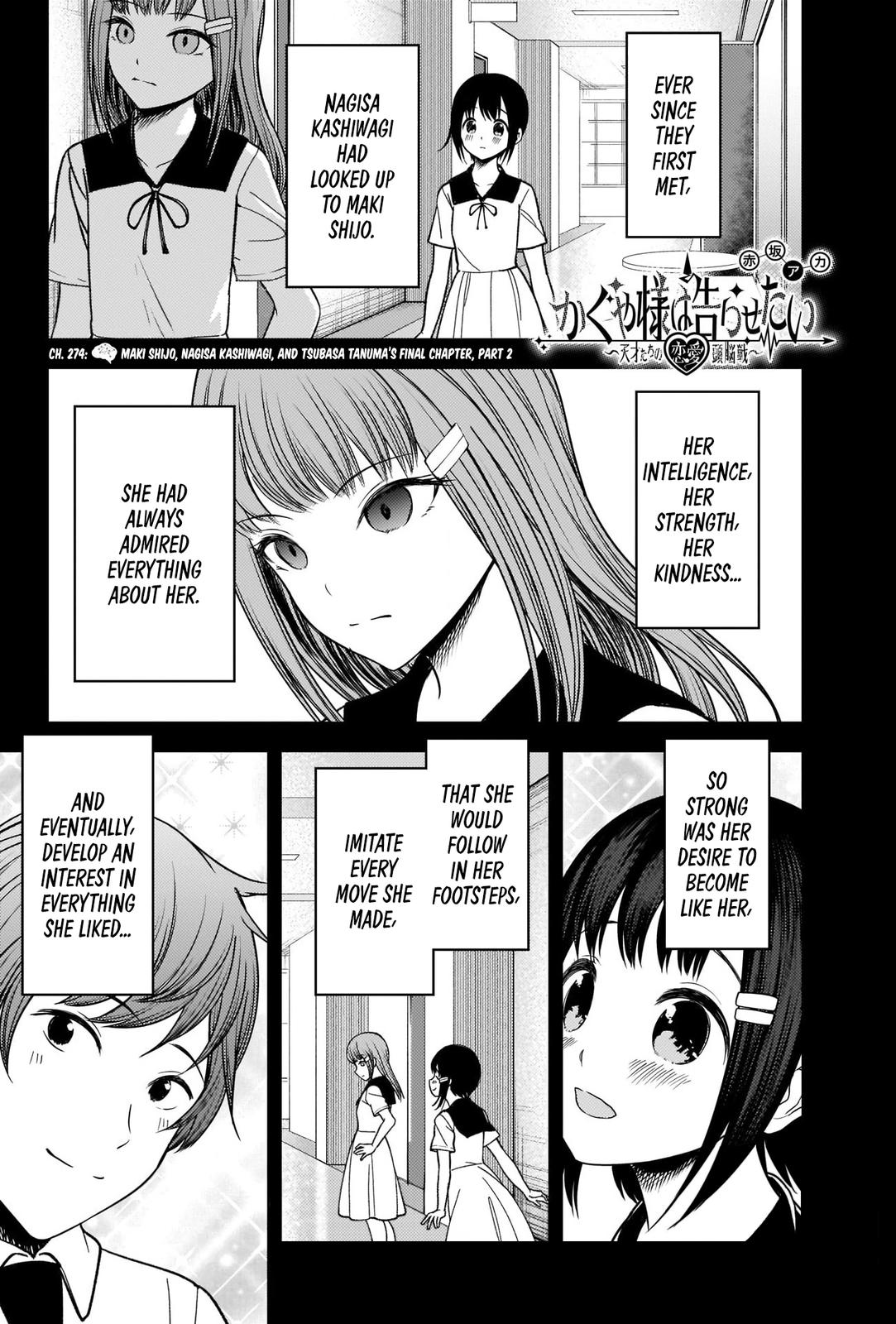 Kaguya-sama - Love Is War Chap 274 - Next Chap 275