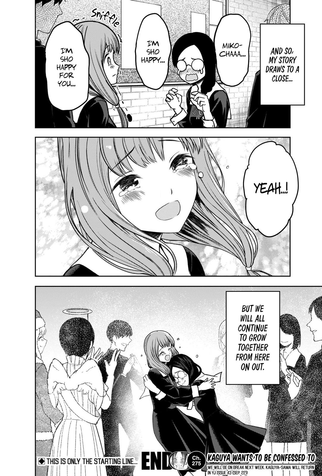 Kaguya-sama - Love Is War Chap 275 - Next Chap 276