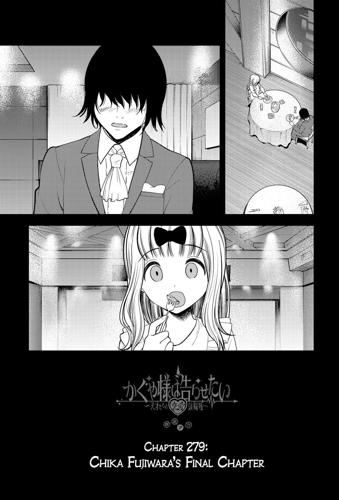 Kaguya-sama - Love Is War Chap 279 - Next Chap 280