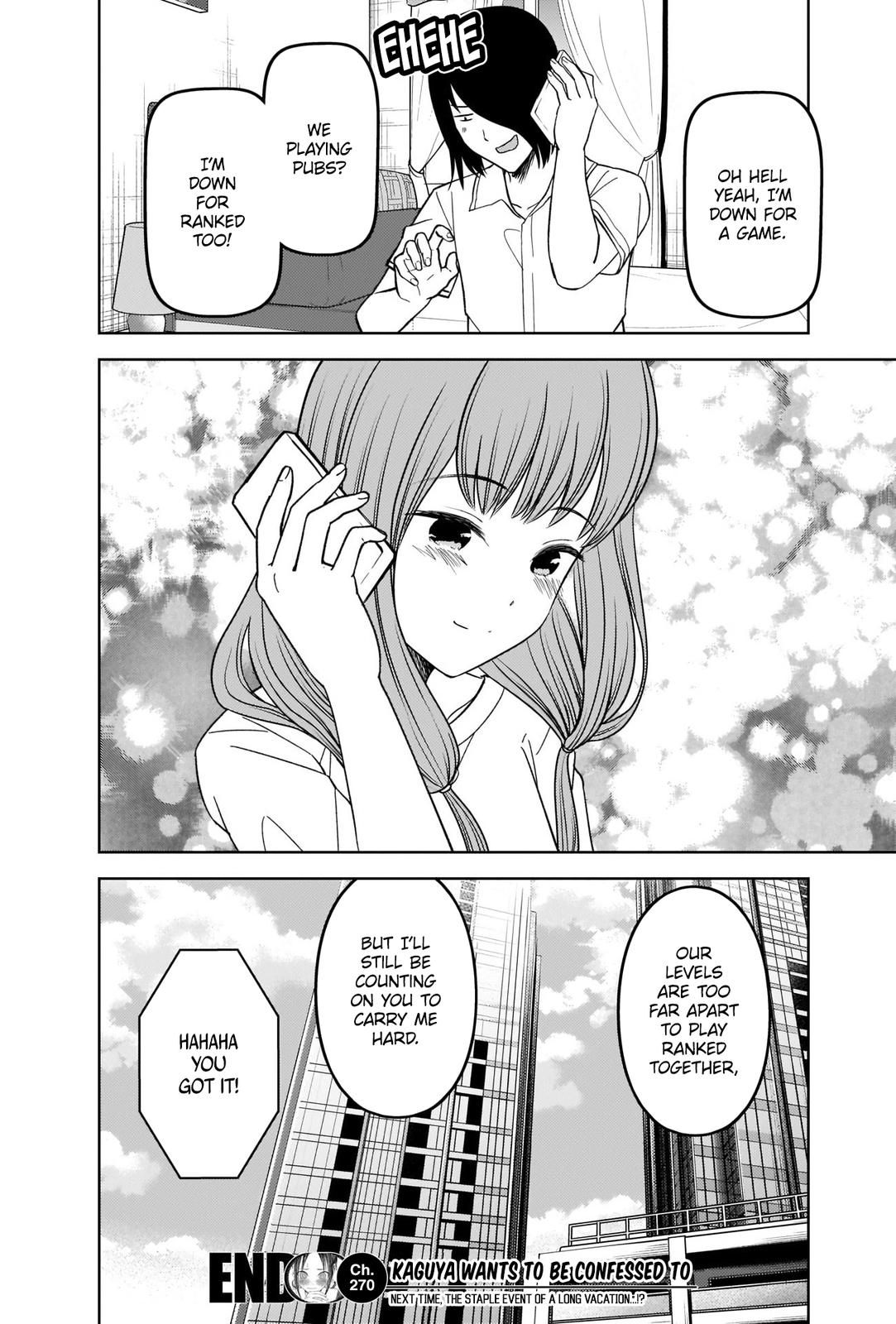 Kaguya-sama - Love Is War Chap 270 - Next Chap 271