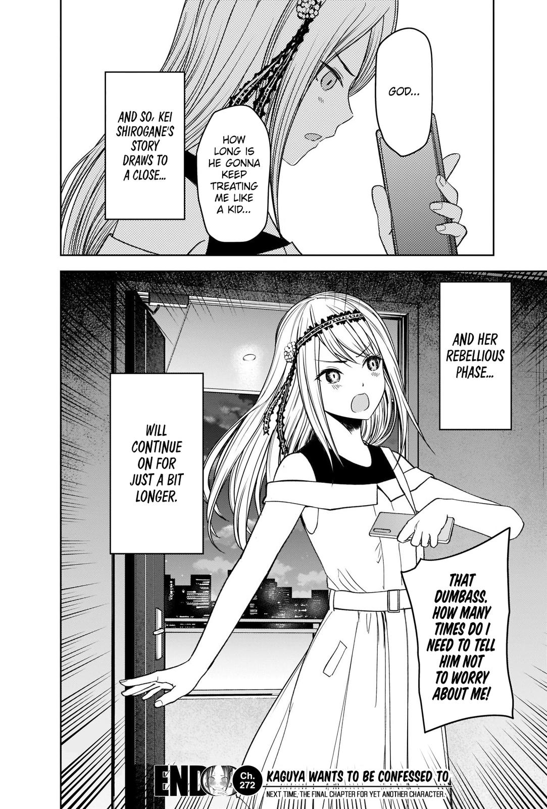 Kaguya-sama - Love Is War Chap 272 - Next Chap 273