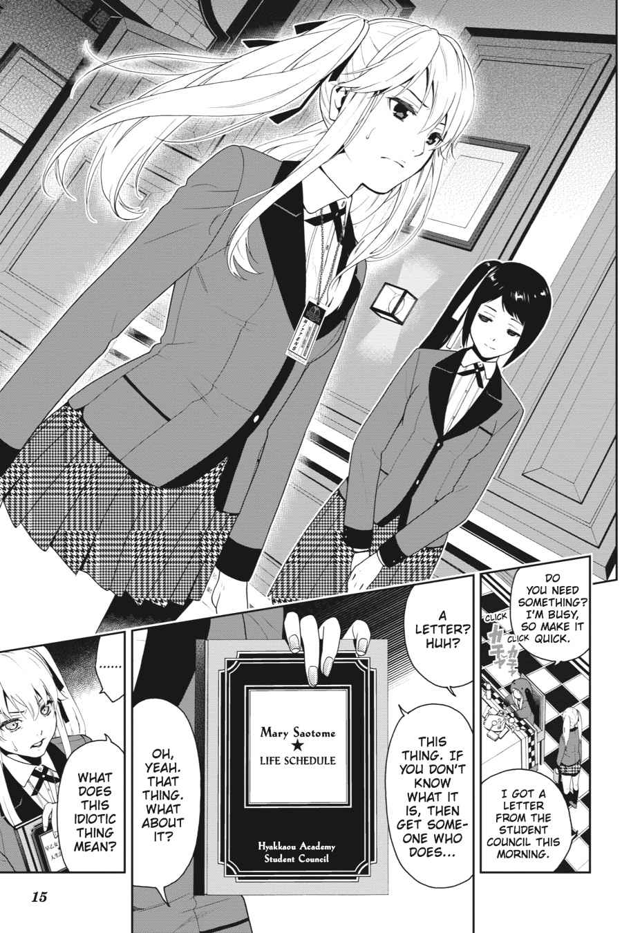 Kakegurui Chap 5 - Next Chap 6