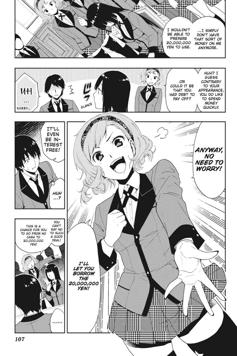 Kakegurui Chap 2 - Next Chap 3